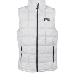 Reebok Men's Pure Grey Glacier Shield Vest/NWT/L